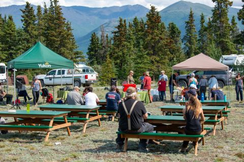 An event at Congdon Creek Campground.