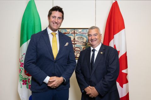 Parliamentary Secretary Ryan Turnbull met with Yukon Premier Mike Pemberton in Whitehorse on July 29, 2025, during his visit to the Yukon. Parliamentary Secretary Ryan Turnbull met with Yukon Premier Mike Pemberton in Whitehorse on July 29, 2025, during his visit to the Yukon.