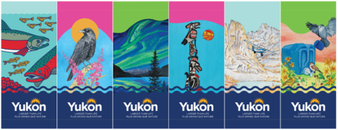 image shows all 6 new tourism banners