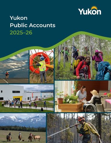 Cover image of the Government of Yukon's Public Accounts 2025–26