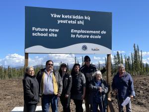 Kluane First Nation and the Government of Yukon celebrate partnership and progress of the Kêts’ádań Kų̀ site at Burwash Landing today. Kluane First Nation and the Government of Yukon celebrate partnership and progress of the Kêts’ádań Kų̀ site at Burwash Landing today.